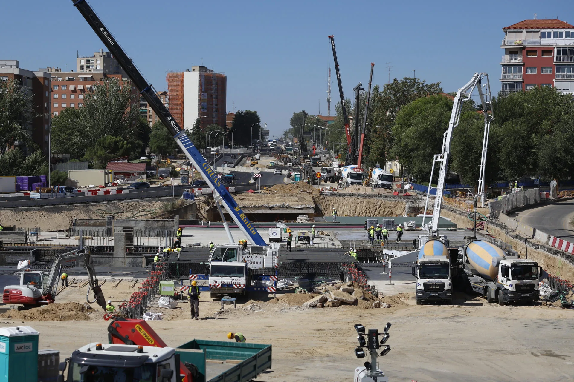 Nuevos cortes en la A-5 por las obras de soterramiento - EFE Noticias