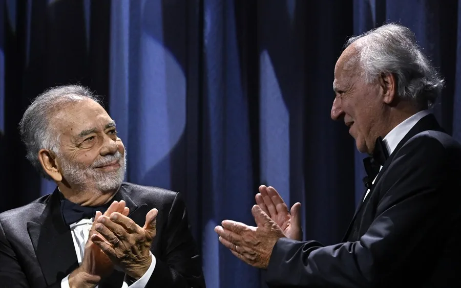 Francis Ford Coppola y Werner Herzog, ovacionados juntos en la apertura de Venecia