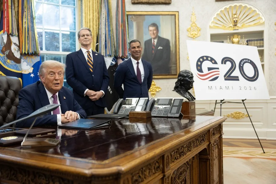 Trump anuncia que la cumbre del G20 en 2026 se celebrará en EE.UU después de casi 20 años