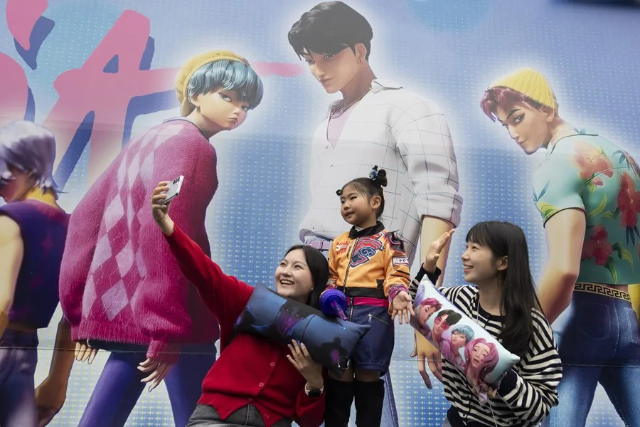 ‘K-pop Demon Hunters’ cobra vida en el parque temático más grande de Corea del Sur