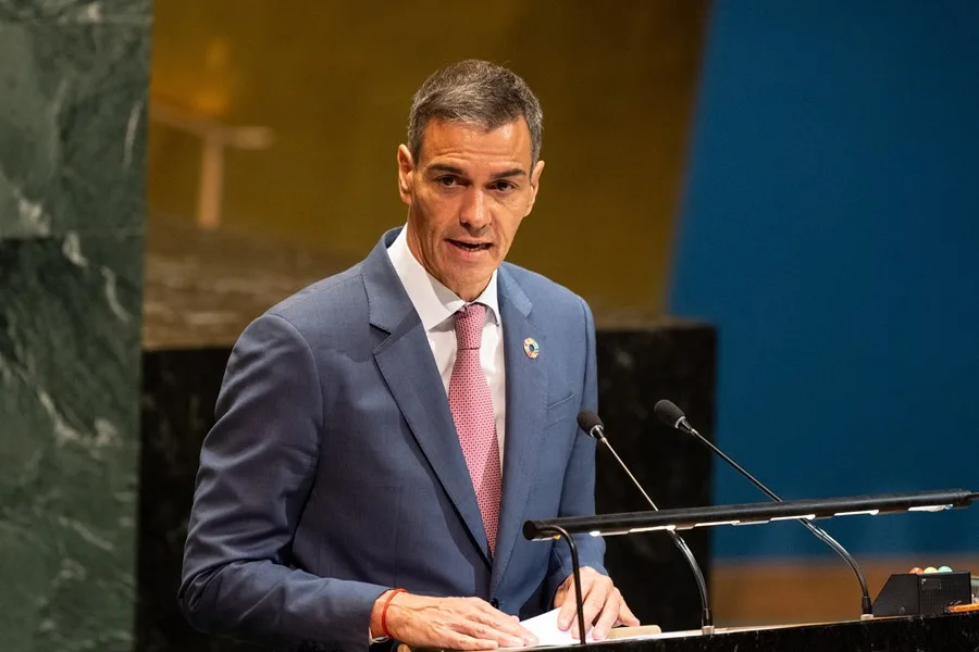 Pedro Sánchez exige en la ONU adoptar medidas inmediatas para parar el «genocidio» en Gaza