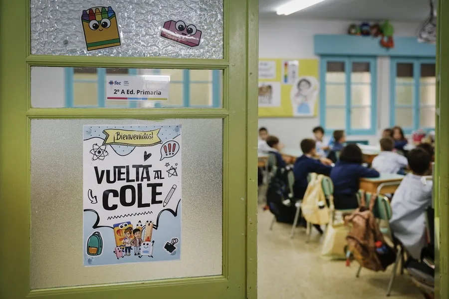 Arranca la vuelta al cole en España con 8 millones de alumnos pero menos matrículas en Infantil