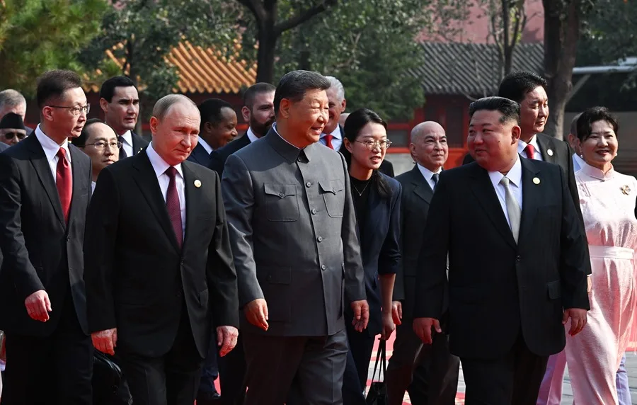 China concluye el desfile para conmemorar los 80 años del fin de la Segunda Guerra Mundial