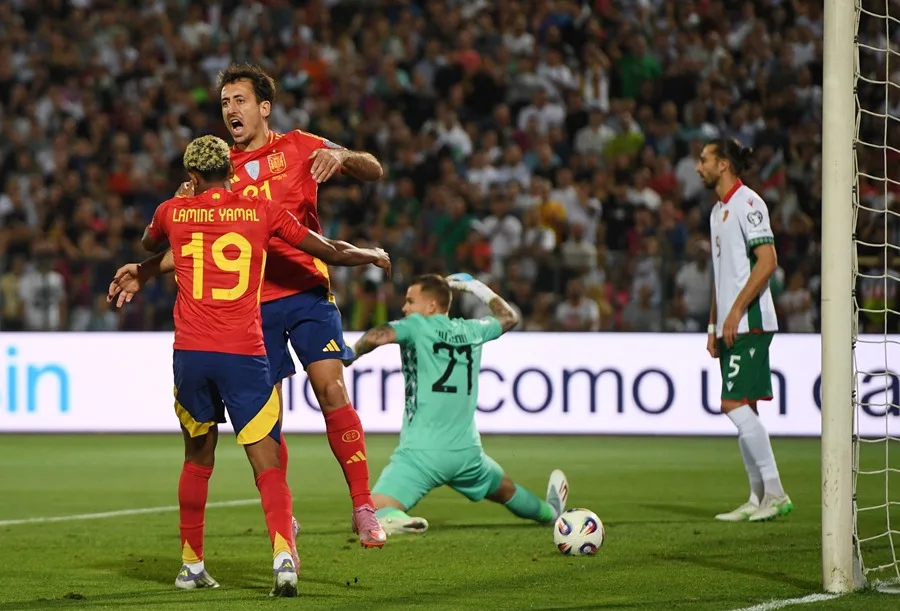 España inicia con firmeza ante Bulgaria el camino al Mundial 2026 (0-3)