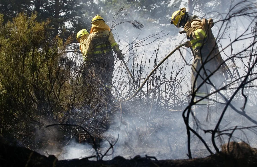 Los medios aéreos vuelven al incendio de Castromil (Zamora), en nivel 1, y Garcibuey (Salamanca) está controlado