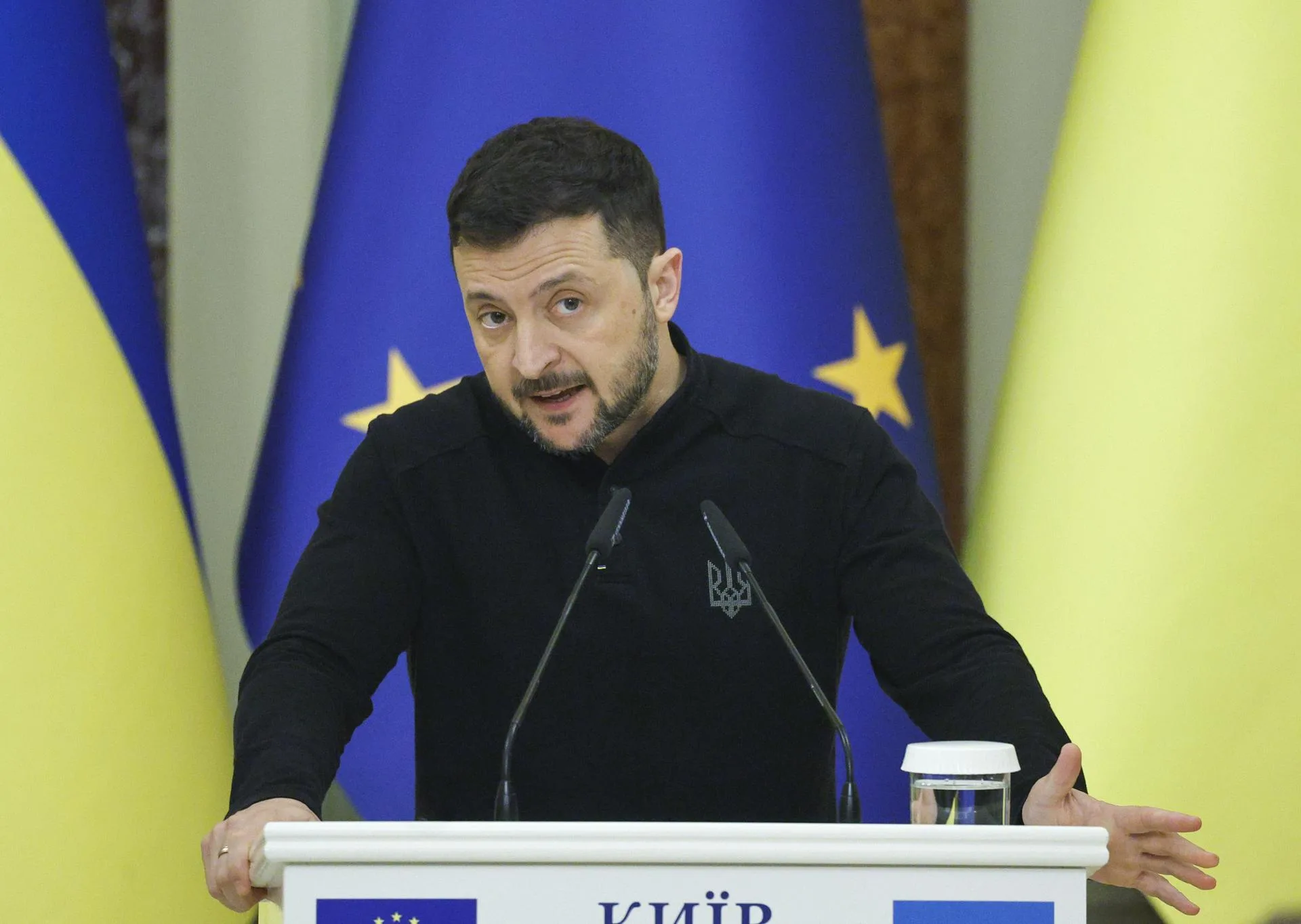 Zelenski apela a crear un escudo aéreo para Europa tras el derribo de drones rusos en Polonia