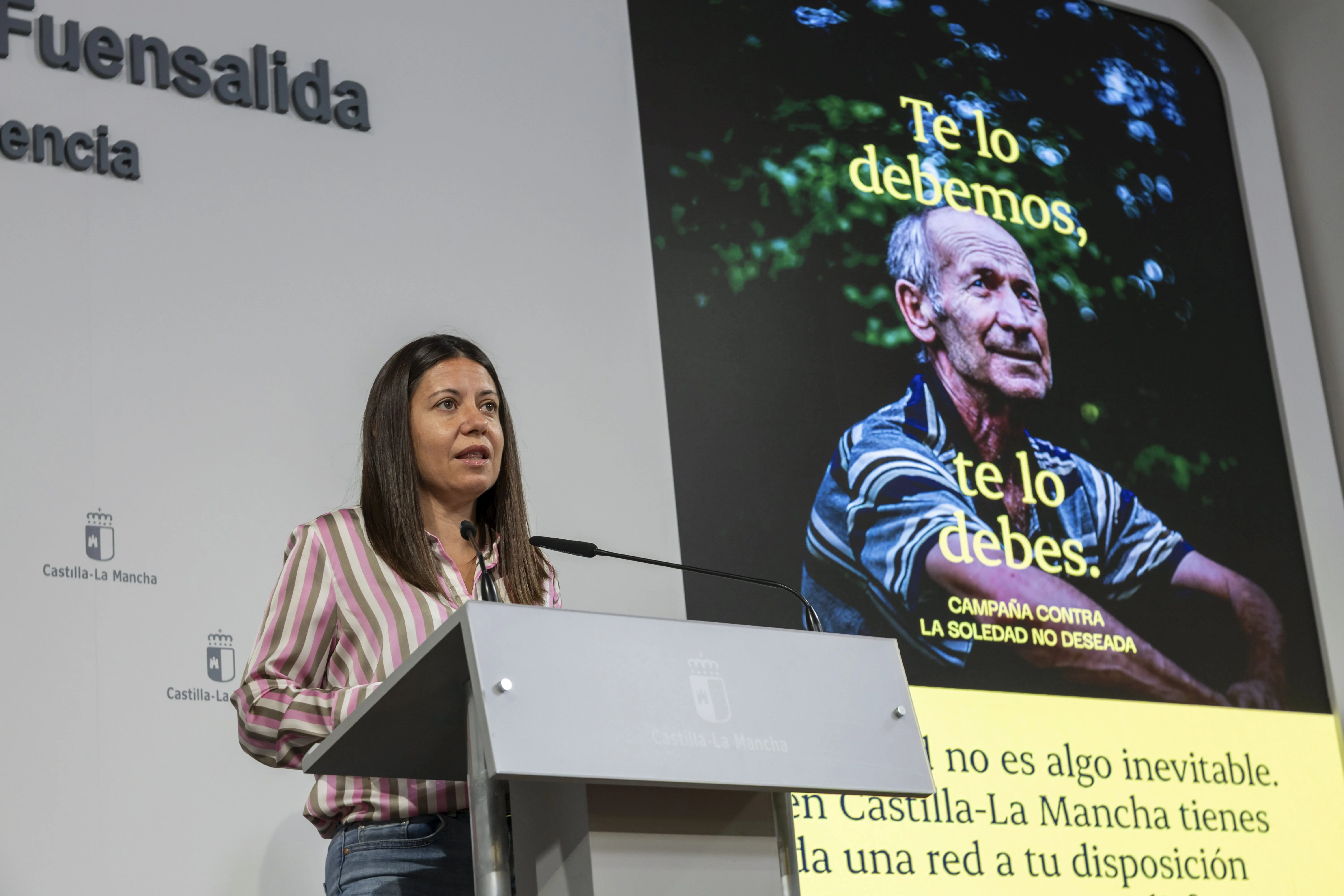 Castilla-La Mancha lanza una campaña contra soledad no deseada