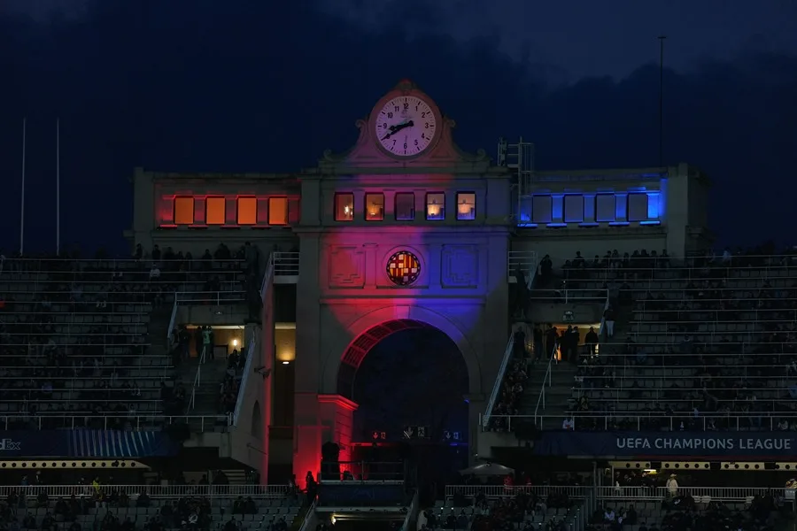 El Barcelona-Olympiacos del 21 de octubre también se disputará en el Estadio Lluís Companys en Montjuïc