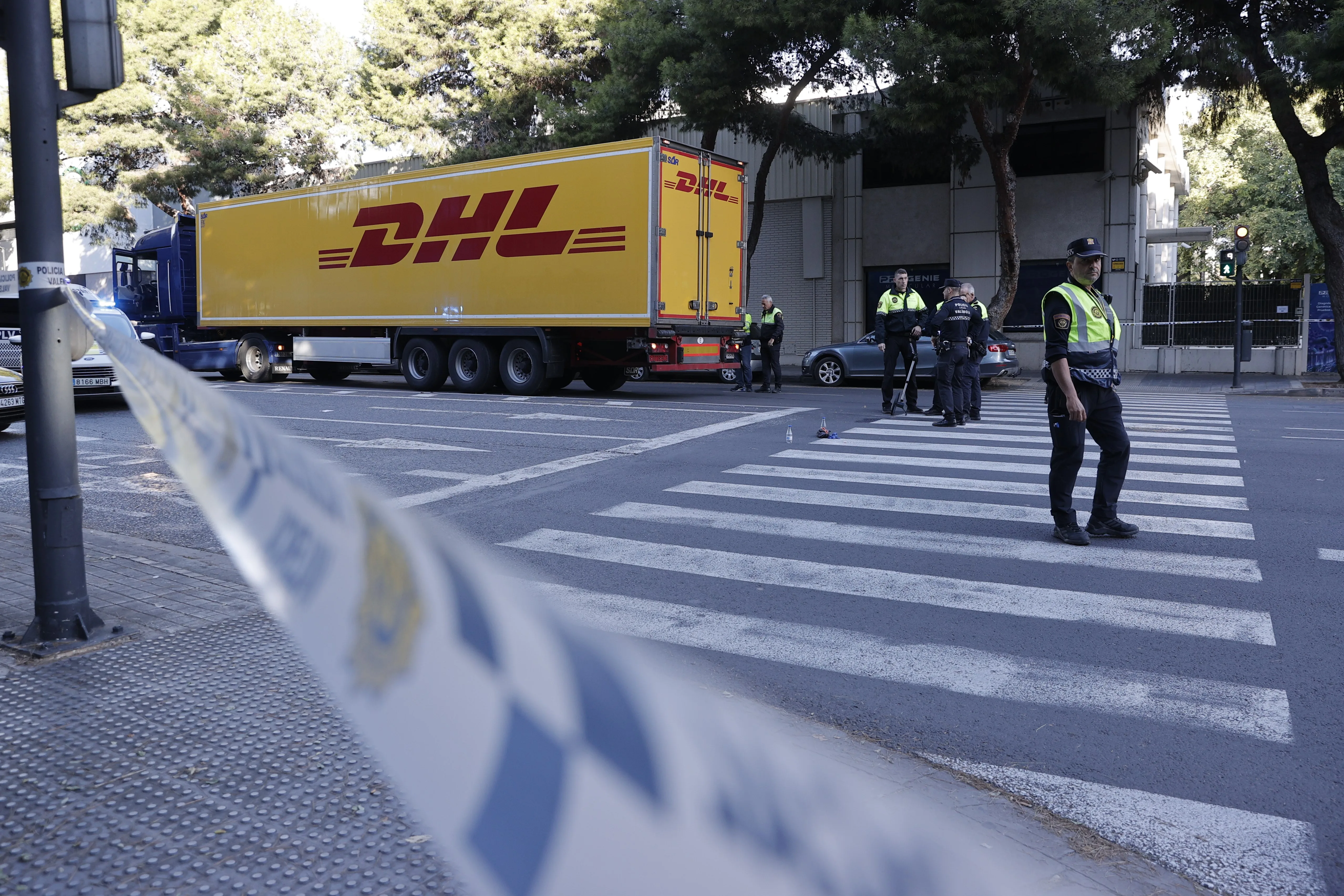 Muere atropellada en València por un camionero que da positivo en drogas