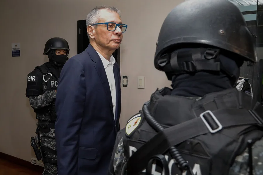 La Corte IDH ordena a Ecuador asegurar la salud y vida del exvicepresidente Jorge Glas en prisión 