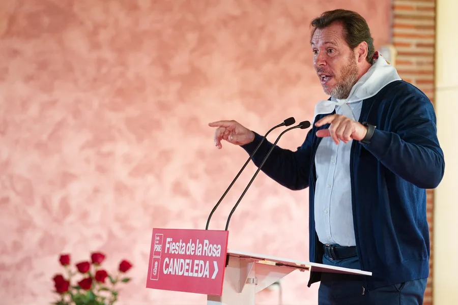 Óscar Puente acusa al PP de querer el gobierno "llovido del cielo" con ...