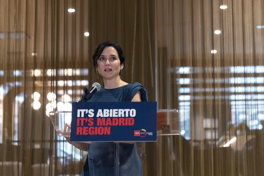 Ayuso dará la medalla de Madrid a Estados Unidos