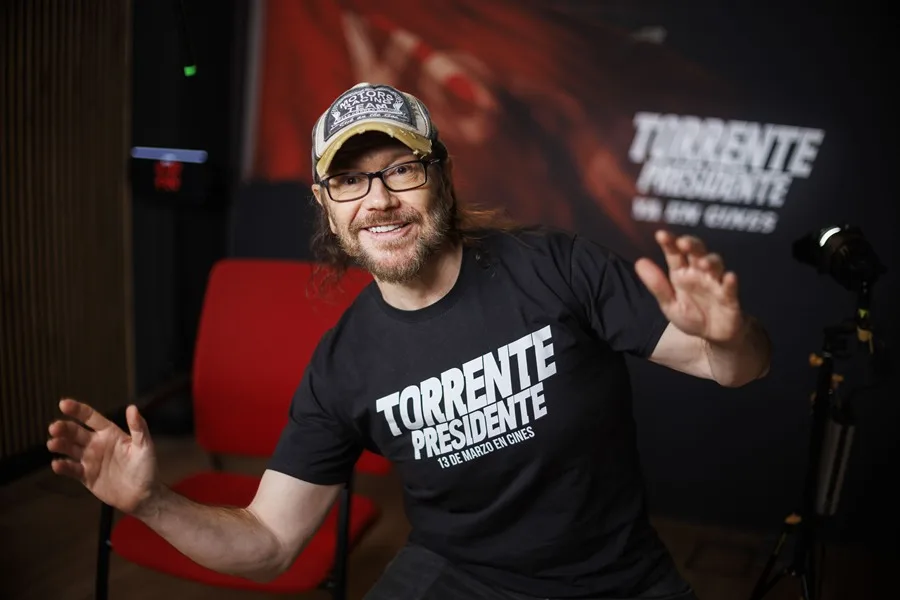 Entrevista a Santiago Segura por estreno de 'Torrente, presidente'