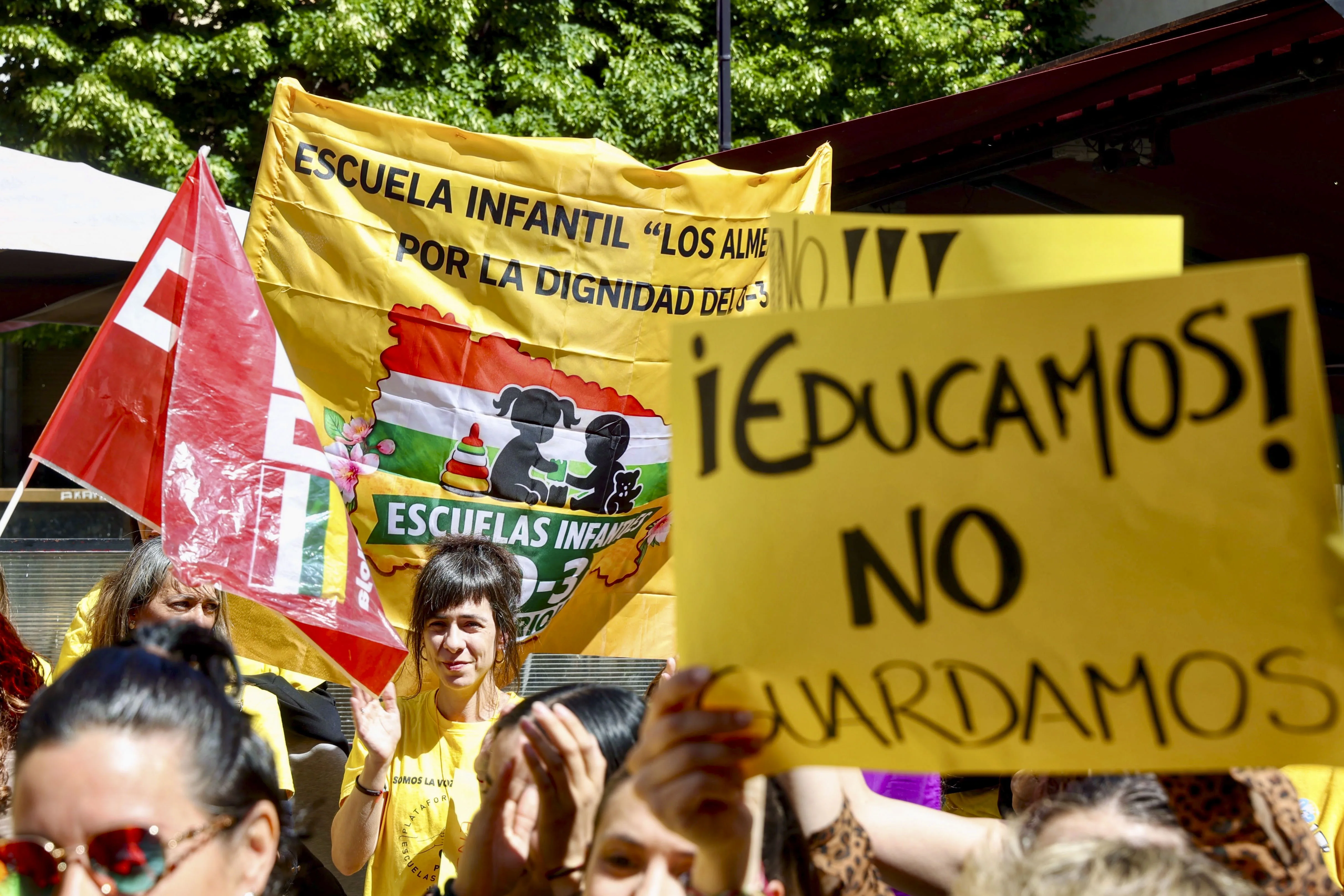 Huelga en escuelas 0-3 en La Rioja por ratios y salarios dignos