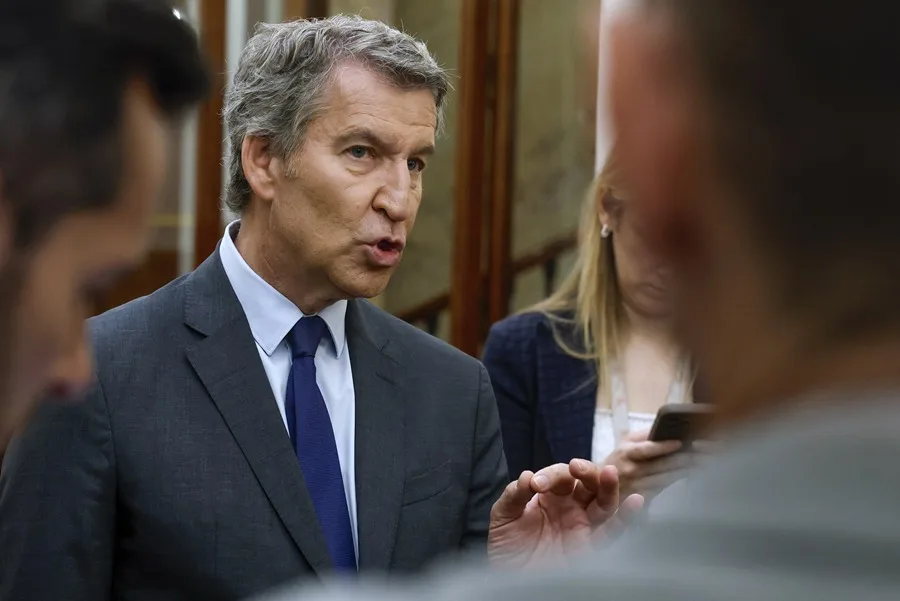 Feijóo ve un «escándalo» que la Fiscalía no haya reducido la solicitud de pena a Aldama