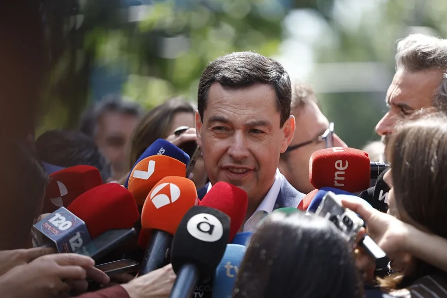Moreno apuesta por un gobierno en solitario en Andalucía