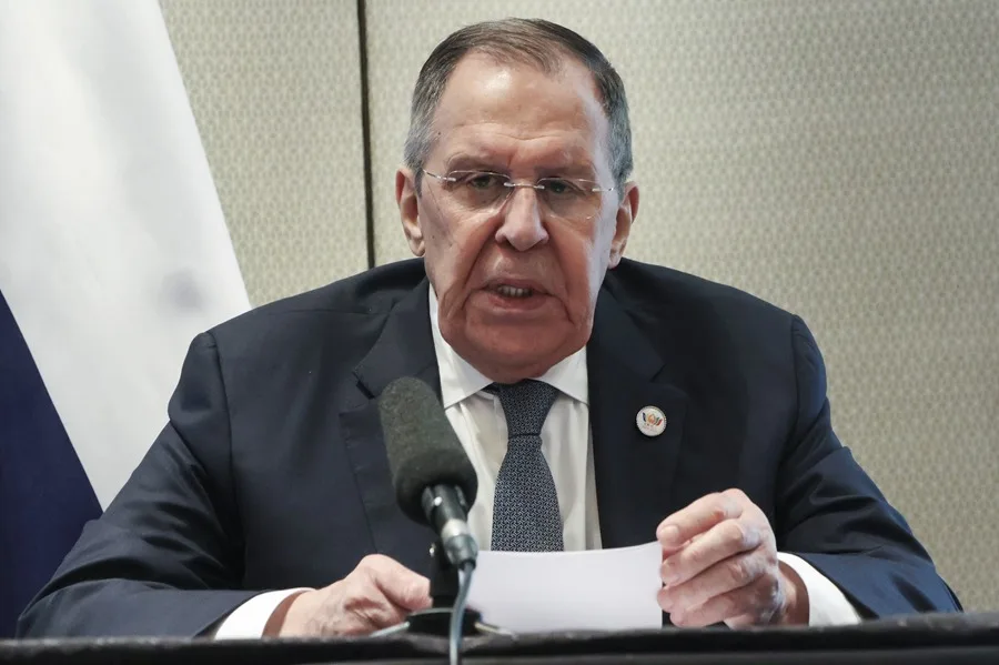Lavrov warns UK could be seen as party to Ukraine war over drone strikes
