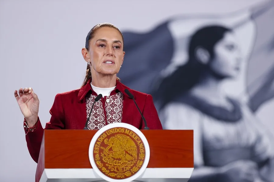 México dice que defenderá su independencia ante "cualquier potencia extranjera" tras el mapa publicado por Trump
