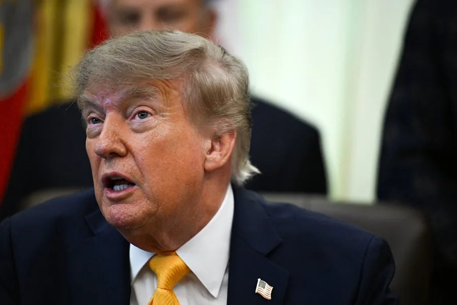 Trump publica un mapa en el que la bandera de Estados Unidos cubre México, el Caribe y Canadá